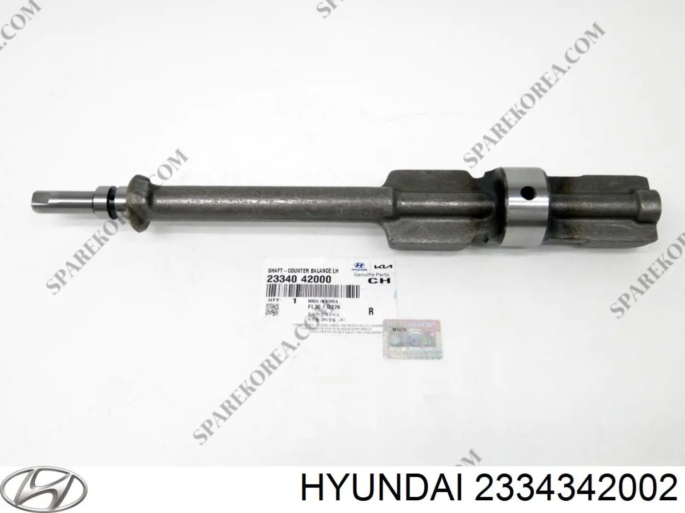 Балансувальний вал Hyundai/Kia 2334342002 ціна, від 42.79 USD