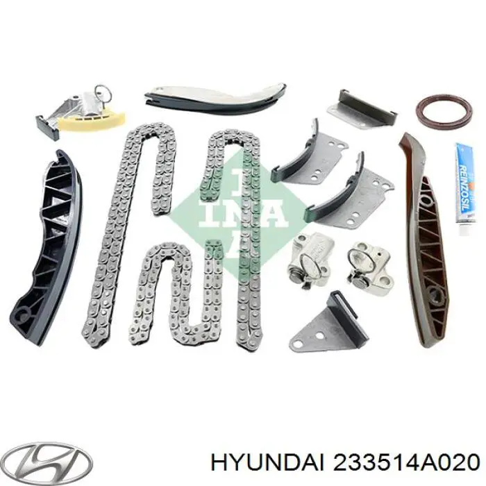 Купити 233514A020ZUHY Zuiko Ланцюг ГРМ, нижня