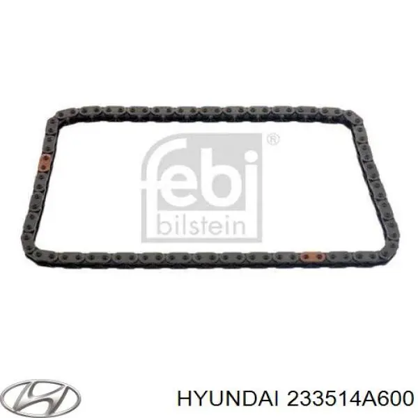 Ланцюг ГРМ, нижня Hyundai/Kia 233514A600 ціна, від 31.61 USD