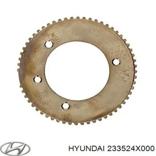 Зірочка приводу коленвала двигуна Hyundai/Kia 233524X000 ціна, від 46.47 USD