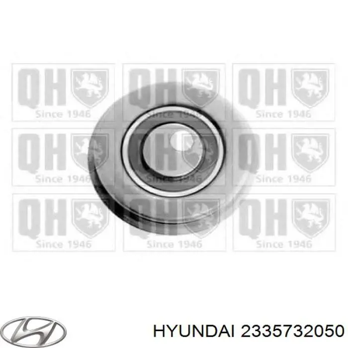 Купити 2335732050 Hyundai/Kia Ролик натягувача балансировочного ременя