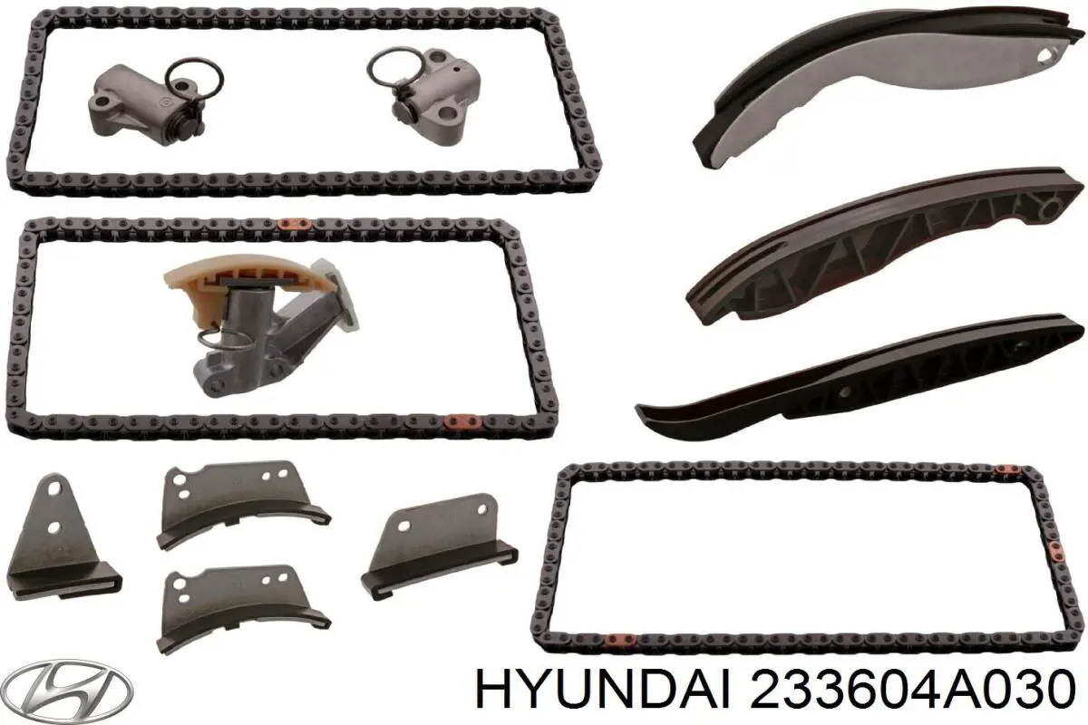 Натягувач ланцюга насосу масляного 233604A030 Hyundai/Kia