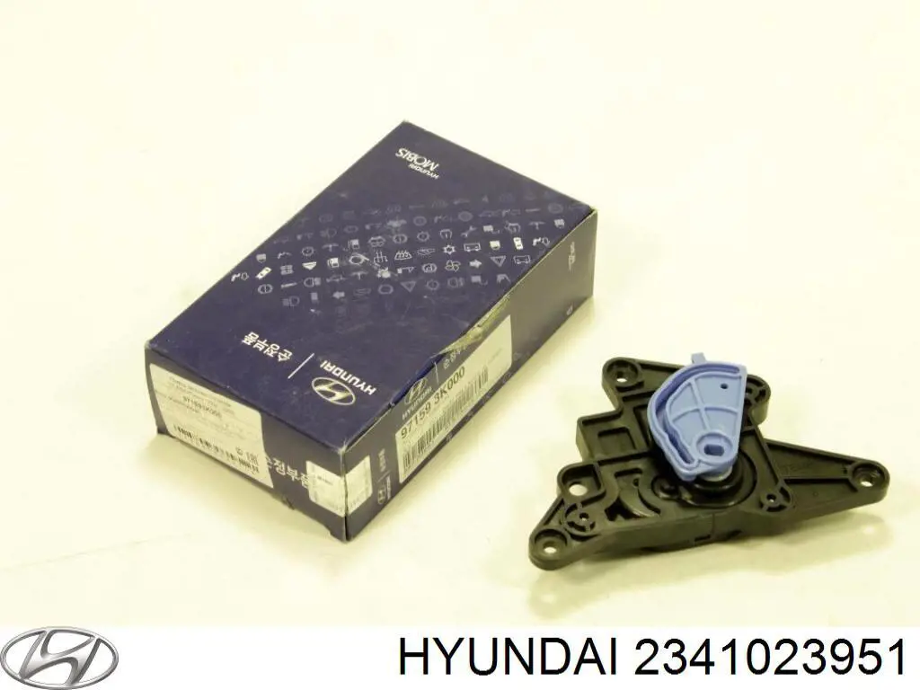 2341023941 Hyundai/Kia поршень з пальцем без кілець, 1-й ремонт (+0,25)