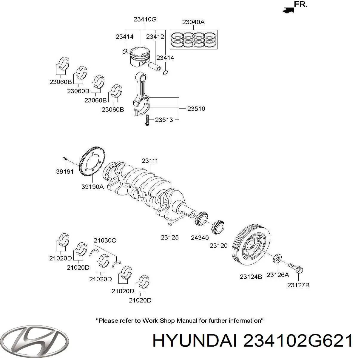  234102G621 Hyundai/Kia