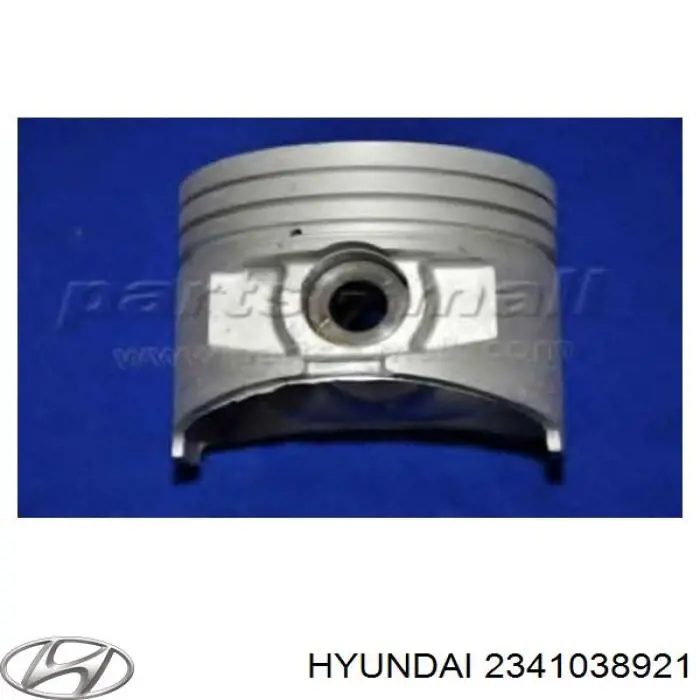 2341038921 Hyundai/Kia поршень з пальцем без кілець, 2-й ремонт (+0,50)