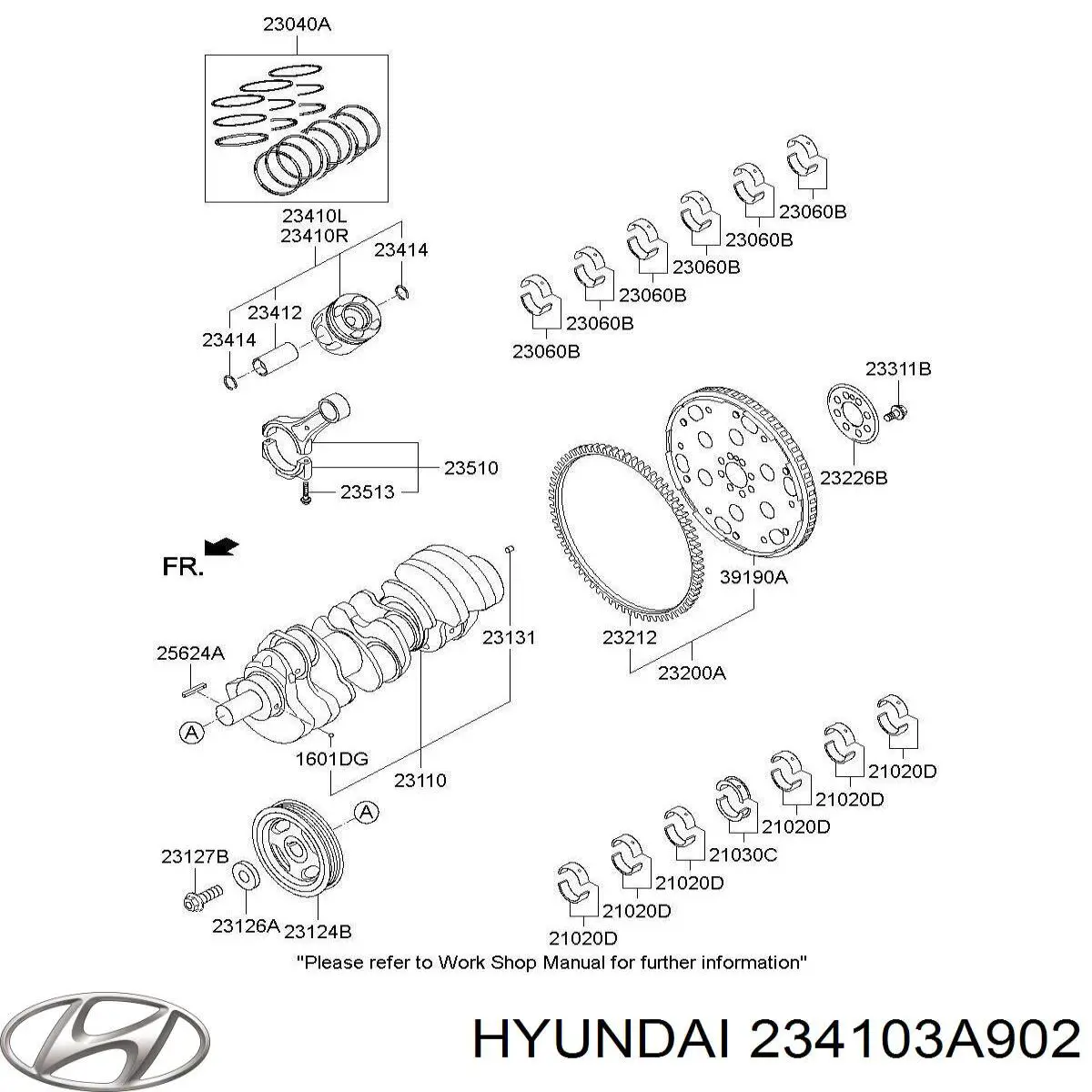  234103A902 Hyundai/Kia