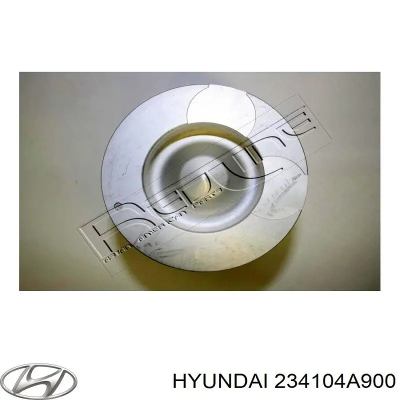Купити 234104A900 Hyundai/Kia Поршень з пальцем без кілець, стандарт