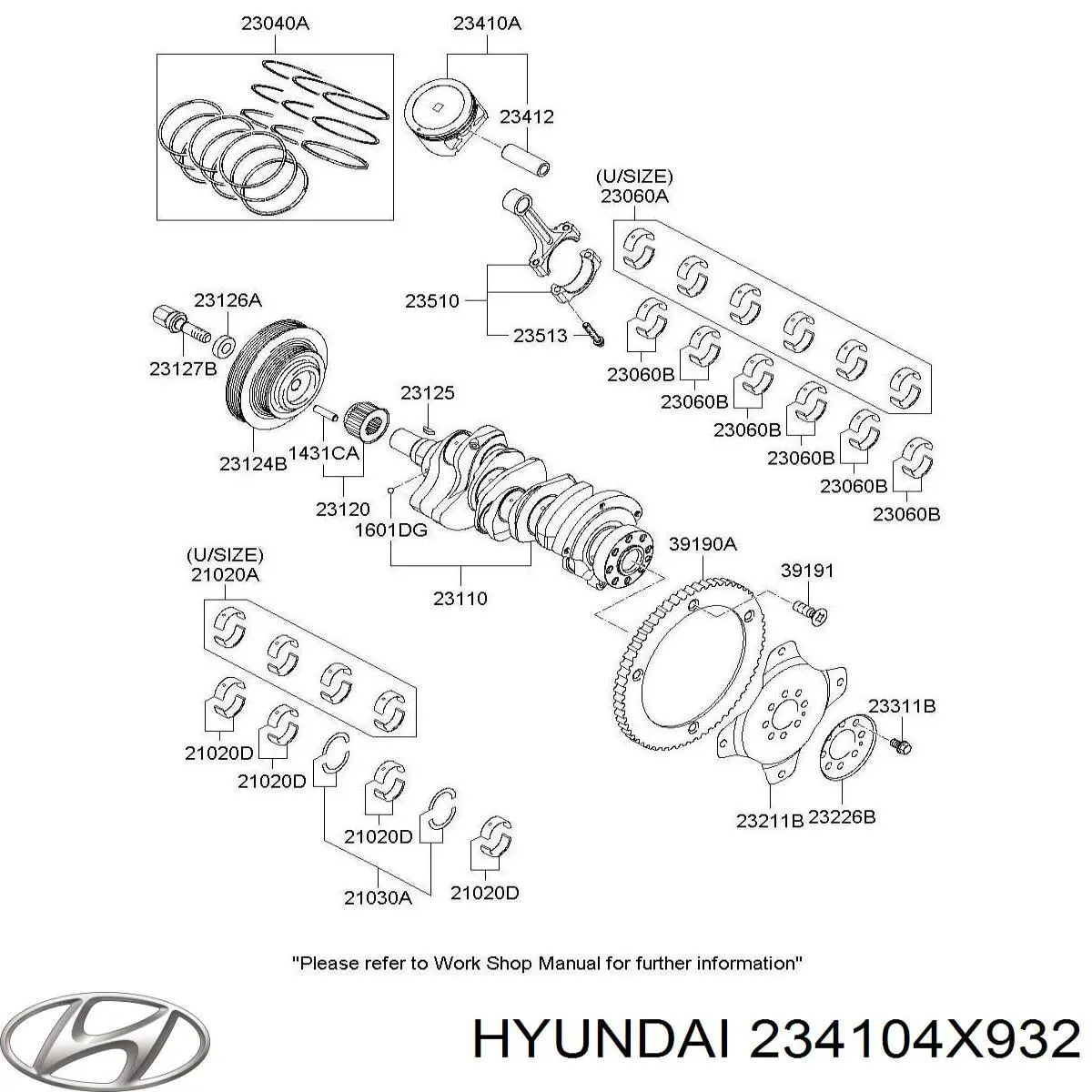  234104X932 Hyundai/Kia