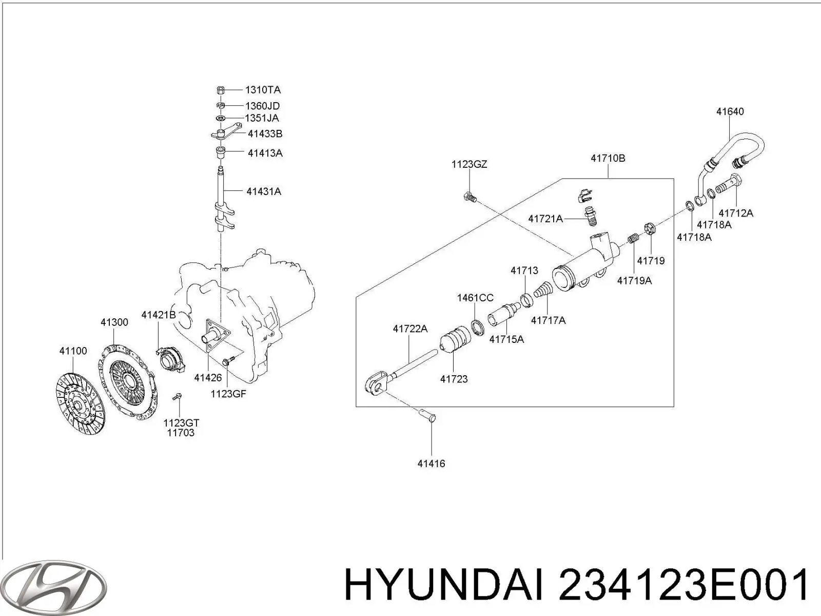 Палець поршня двигуна Hyundai/Kia 234123E001 ціна, від 8.94 USD