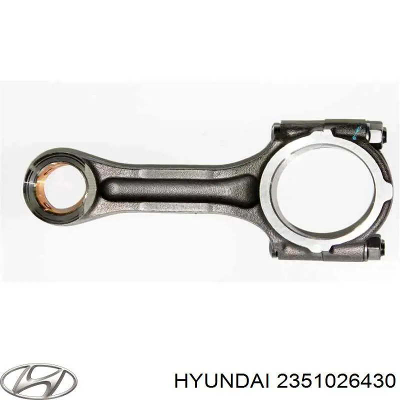 Шатун поршня ДВЗ Hyundai/Kia 2351026430 ціна, від 25.33 USD