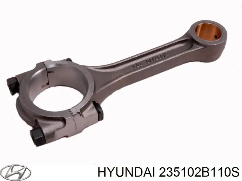Шатун поршня двигуна Hyundai I20 (PB) (Хендай Ай 20)