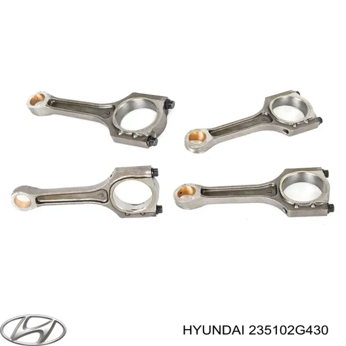 Шатун поршня ДВЗ Hyundai/Kia 235102G430 ціна, від 39.25 USD
