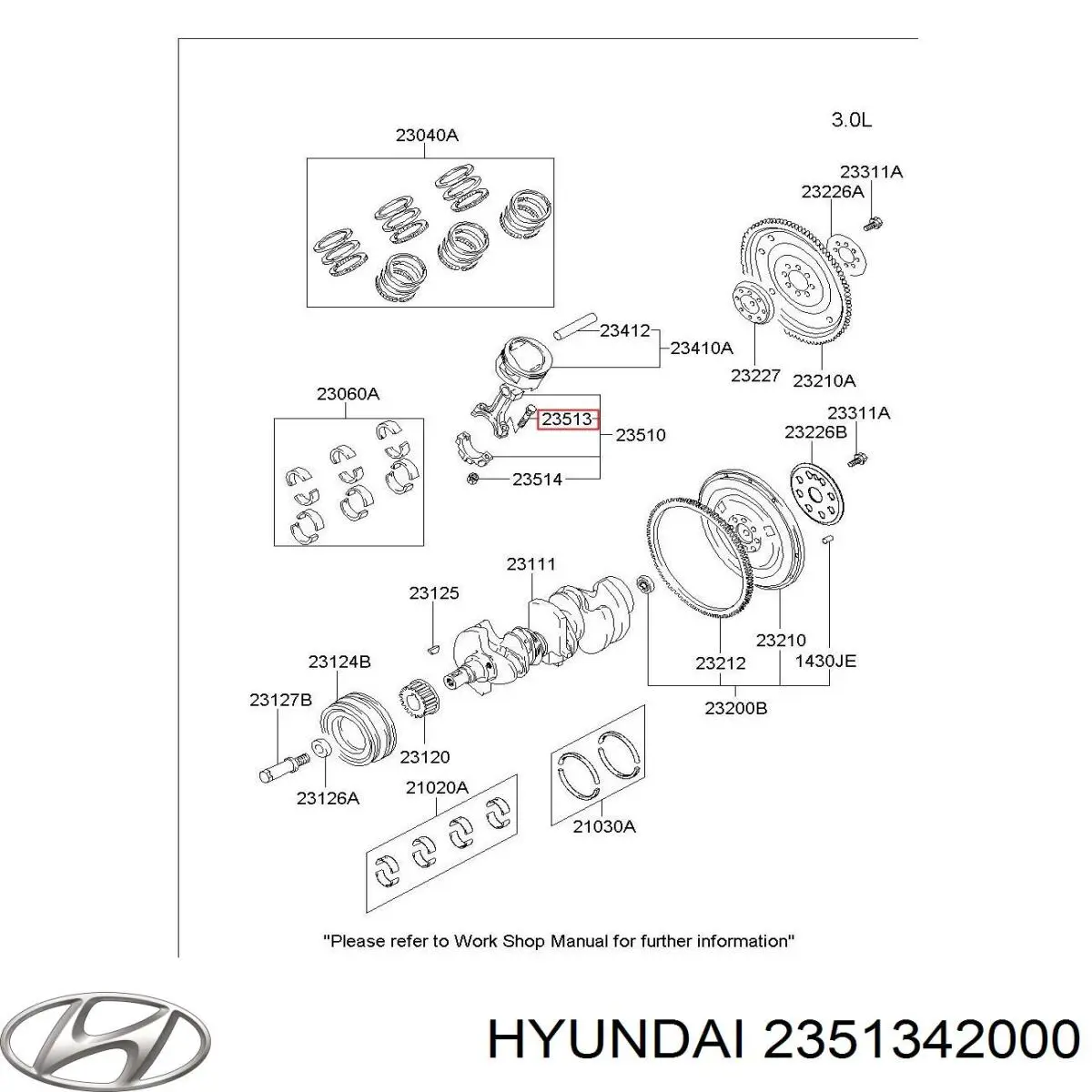 2351342000 Hyundai/Kia 