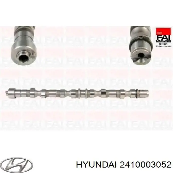 Шток двигуна, впускний Hyundai/Kia 2410003052 ціна, від 80.30 USD