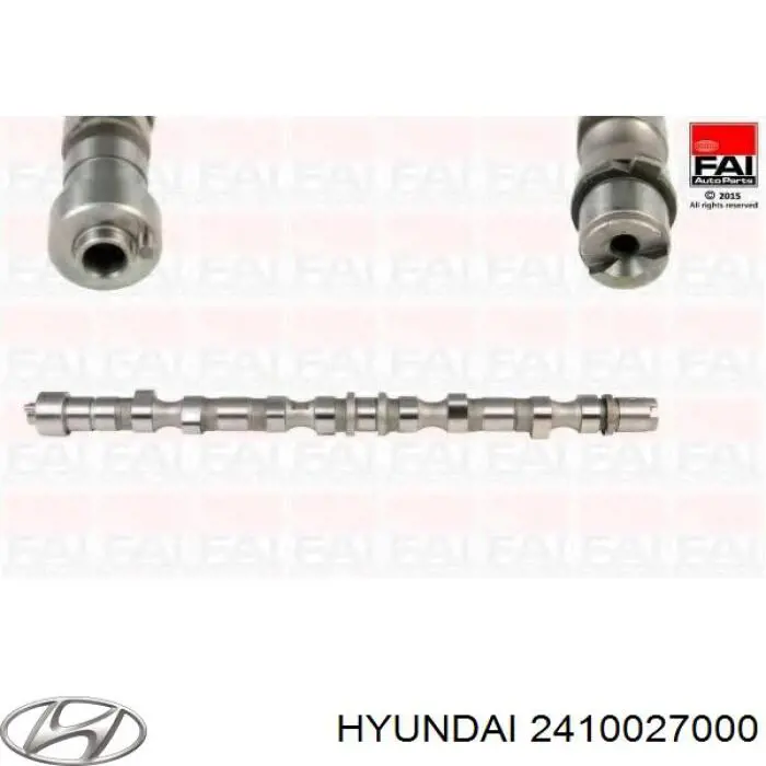Купити 2410027000 Hyundai/Kia Розподільний вал впускний