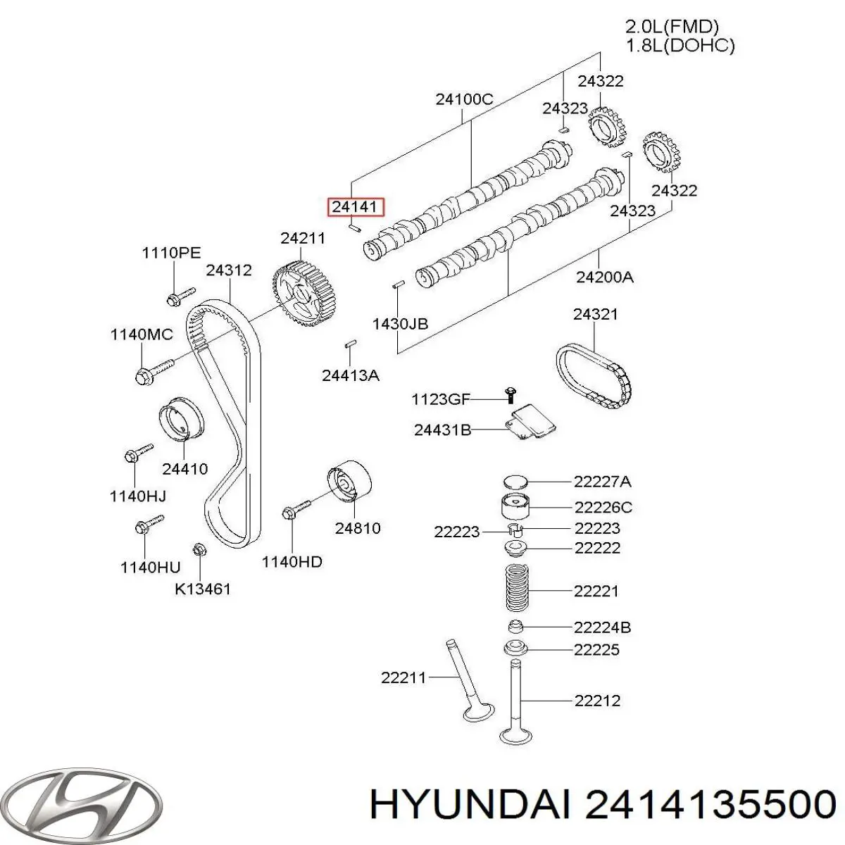 2414135500 Hyundai/Kia 