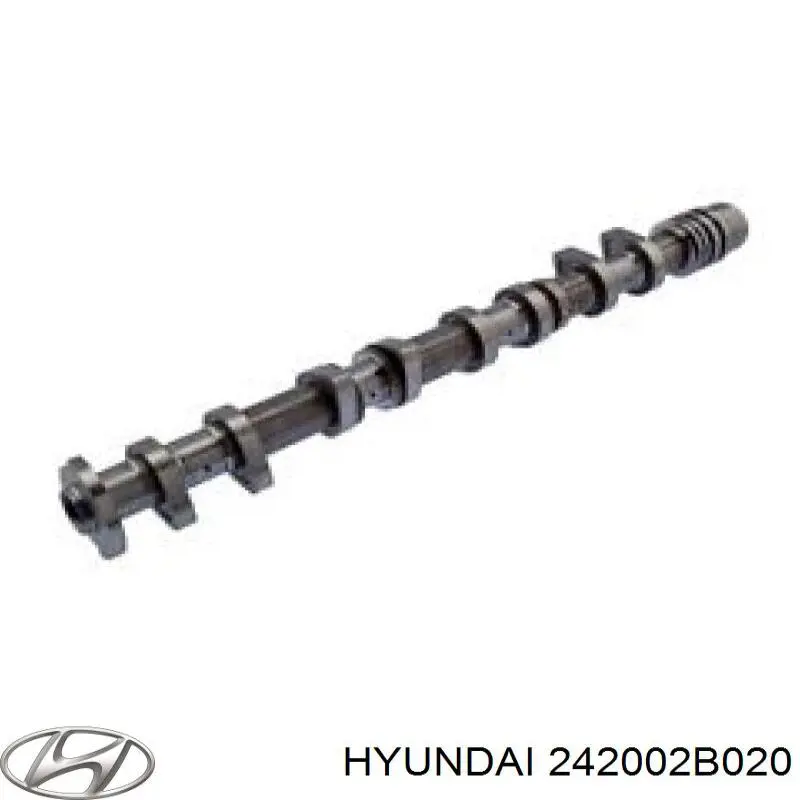 Розподільний вал двигуна випускний Hyundai Elantra (HD) (Хендай Елантра)