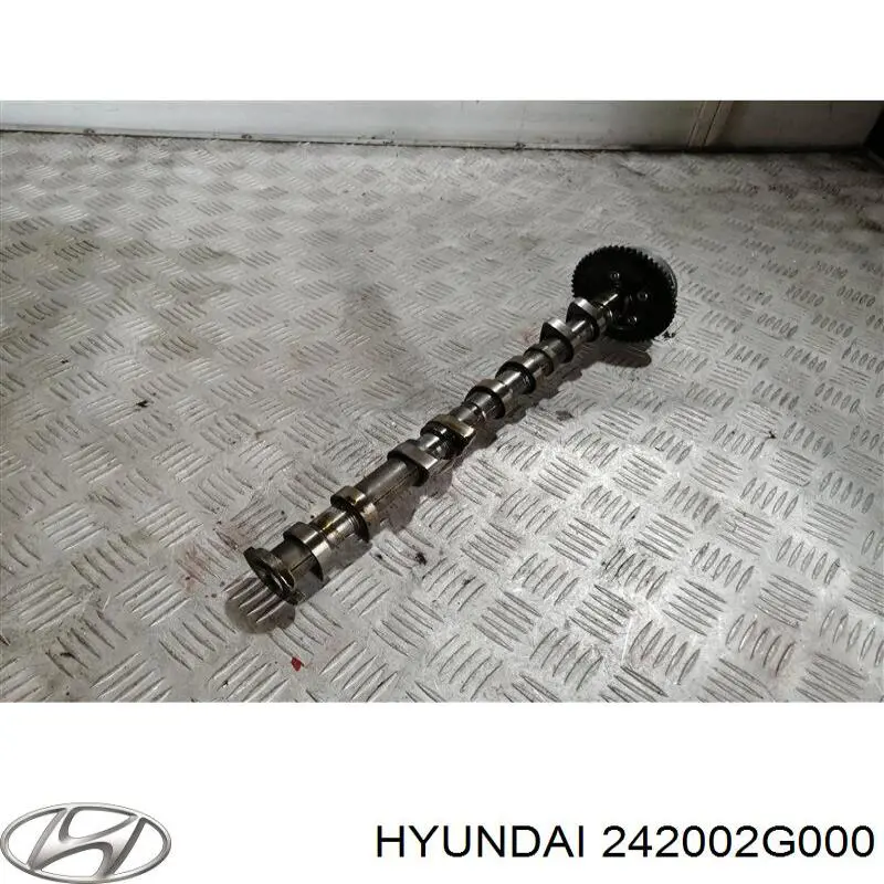 Розподільний вал двигуна випускний Hyundai Santa Fe 3 (DM) (Хендай Санта фе)