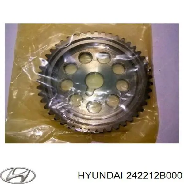 Зірка-шестерня розподільного валу двигуна,випускного Hyundai/Kia 242212B000 ціна, від 13.81 USD