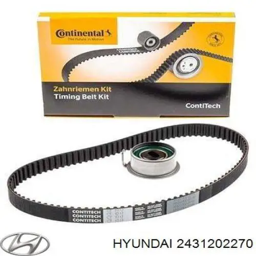 2431202270 Hyundai/Kia Ремінь двигуна