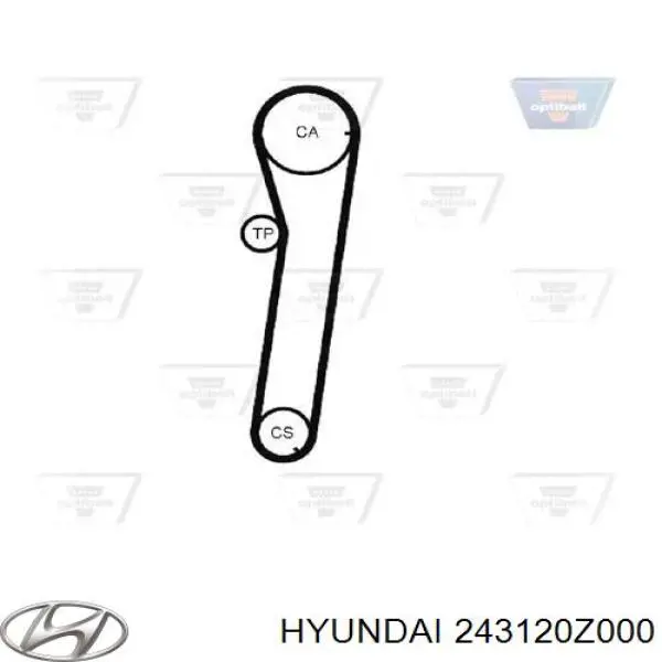 243120Z000 Hyundai/Kia ремінь грм