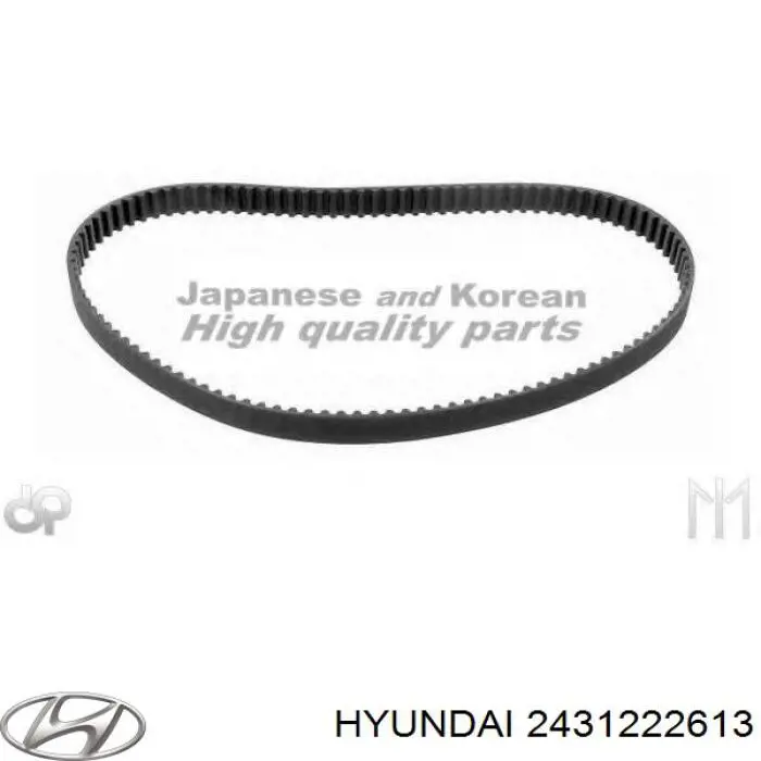 Зубчастий ремінь Hyundai/Kia 2431222613 ціна, від 14.89 USD
