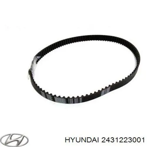 Купити 2431223001 Hyundai/Kia Ремінь газорозподільного механізму