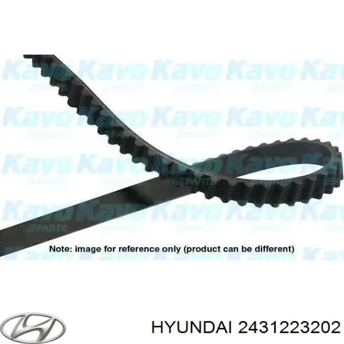 Купити 2431223202 Hyundai/Kia Ремінь газорозподільного механізму