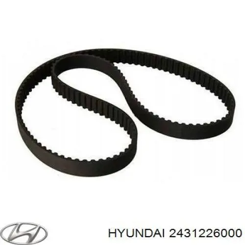 ГРМ ремінь Hyundai/Kia 2431226000