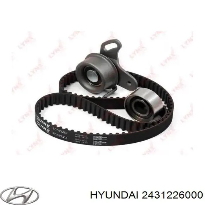 2431226000 Hyundai/Kia ремінь грм