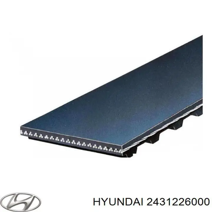 Купити 2431226000 Hyundai/Kia Ремінь газорозподільного механізму