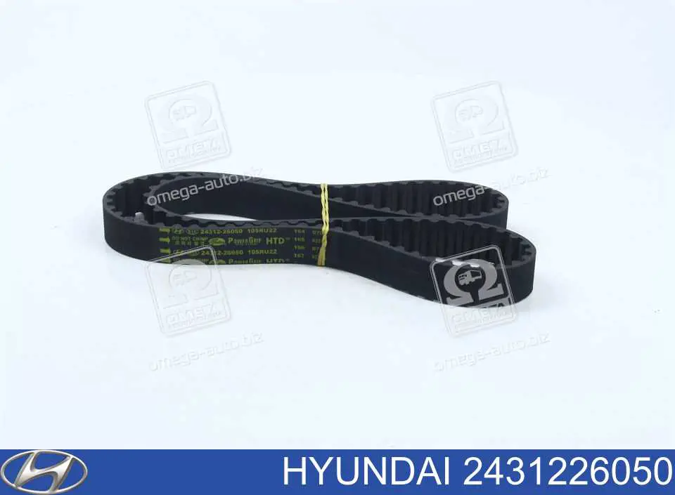 Купити 2431226050 Hyundai/Kia Ремінь газорозподільного механізму