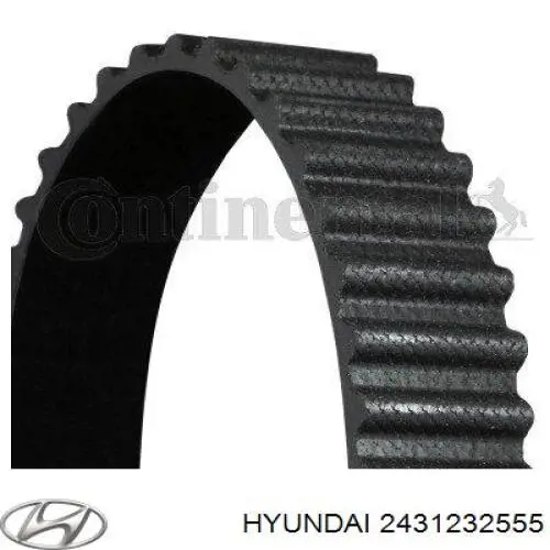 Купити 2431232555 Hyundai/Kia Ремінь газорозподільного механізму