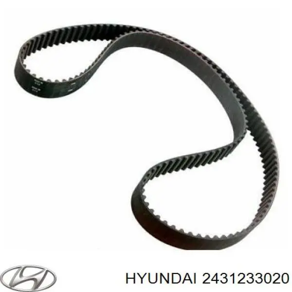 Зубчастий ремінь Hyundai/Kia 2431233020 ціна, від 17.93 USD
