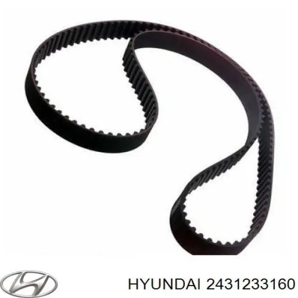 Ремінь ГРМ 2431233160 Hyundai/Kia