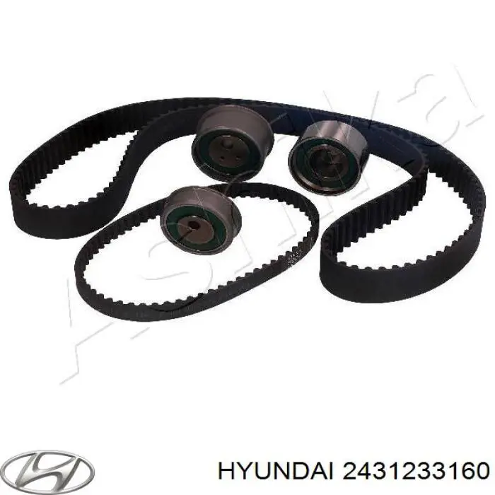ГРМ ремінь Hyundai/Kia 2431233160