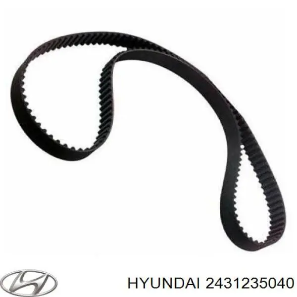 2431235040 Hyundai/Kia ремінь грм