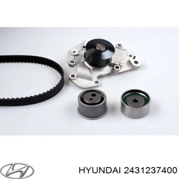 Купити 2431237400 Hyundai/Kia Ремінь газорозподільного механізму