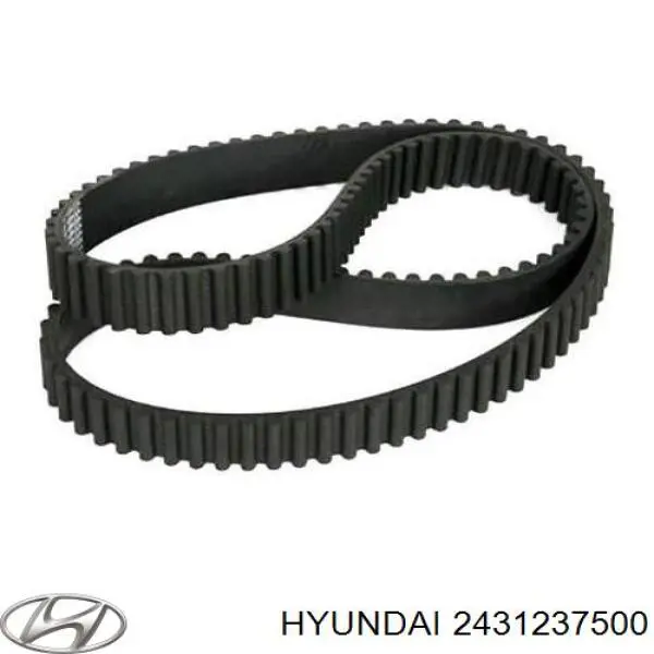 Купити 2431237500 Hyundai/Kia Ремінь газорозподільного механізму