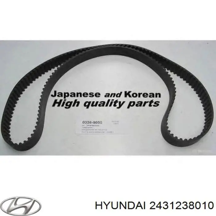 Купити 2431238010 Hyundai/Kia Ремінь генератора