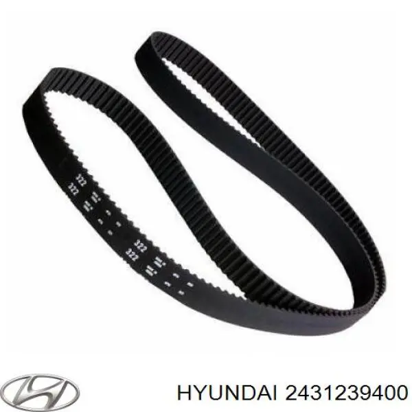 2431239400 Hyundai/Kia Ремінь двигуна