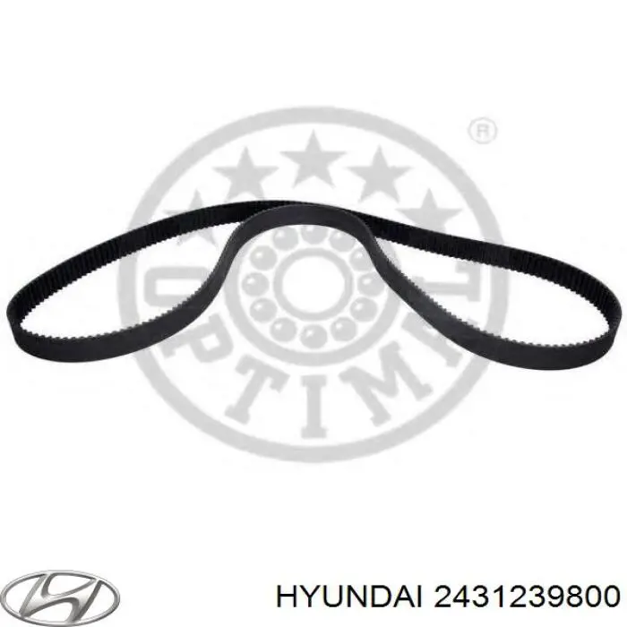 Зубчастий ремінь Hyundai/Kia 2431239800 ціна, від 40.81 USD