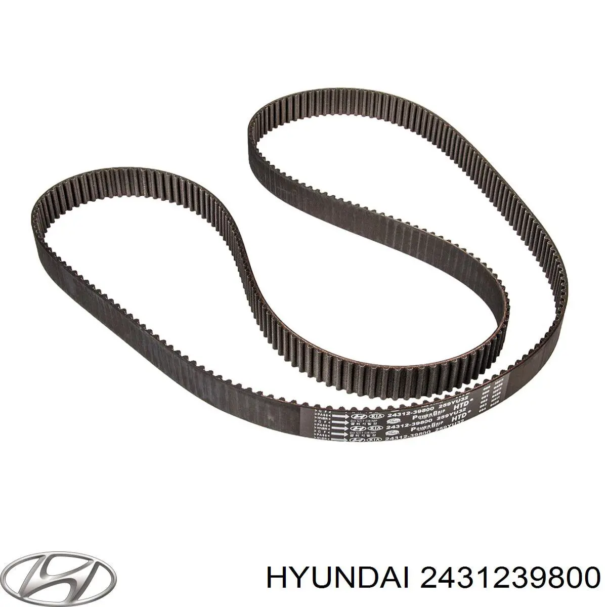 Ремінь ГРМ 2431239800 Hyundai/Kia