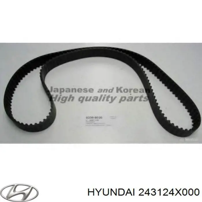 Купити 243124X000 Hyundai/Kia Ремінь газорозподільного механізму