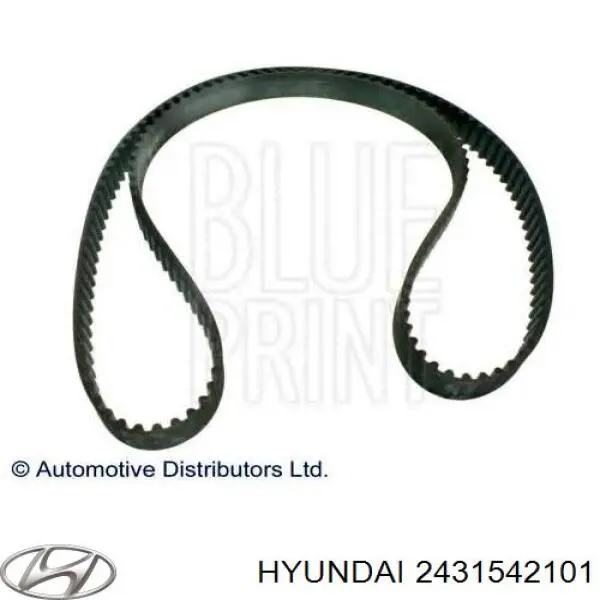 Ремінь ГРМ 2431542101 Hyundai/Kia