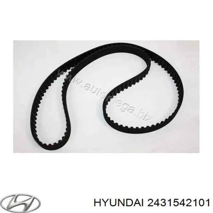Купити 2431542101 Hyundai/Kia Ремінь газорозподільного механізму