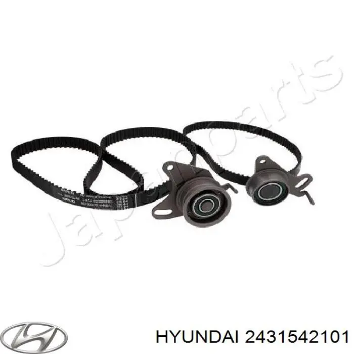 Зубчастий ремінь Hyundai/Kia 2431542101 ціна, від 12.67 USD