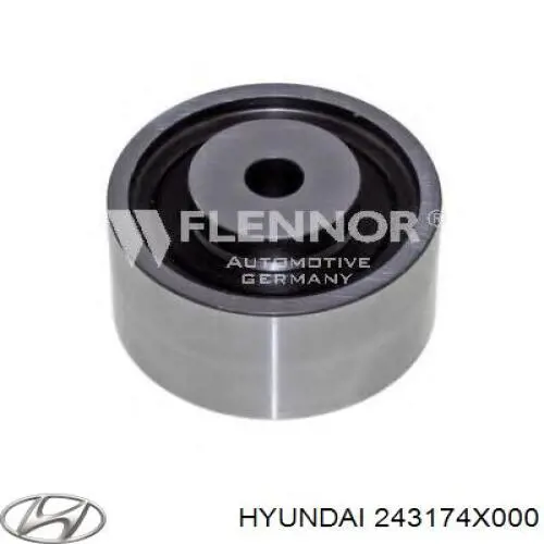 Ролик ременя ГРМ, паразитний Hyundai/Kia 243174X000