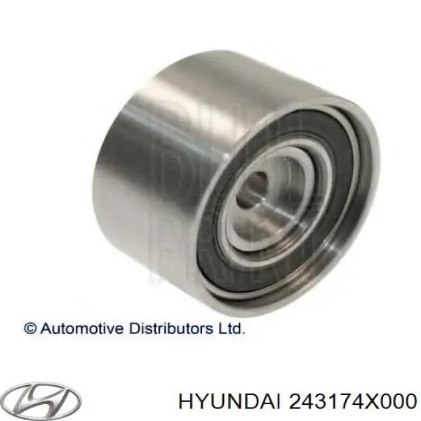 Ролик ременя ГРМ, паразитний Hyundai/Kia 243174X000 ціна, від 15.72 USD
