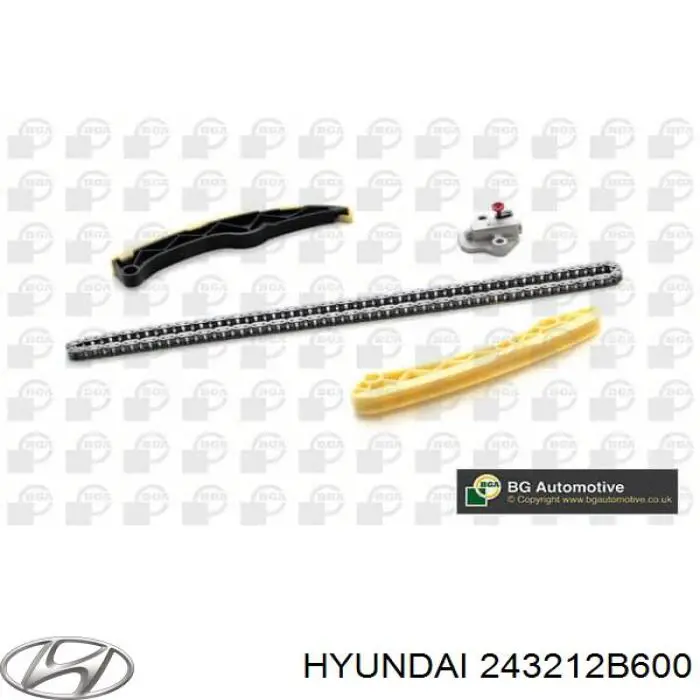 Ланцюг Hyundai/Kia 243212B600 ціна, від 28.29 USD
